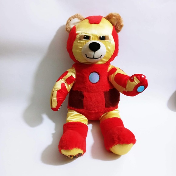 Build a Bear Iron Man Plush Marvel Character Stuffed Animal (su1) - Picture 1 of 8